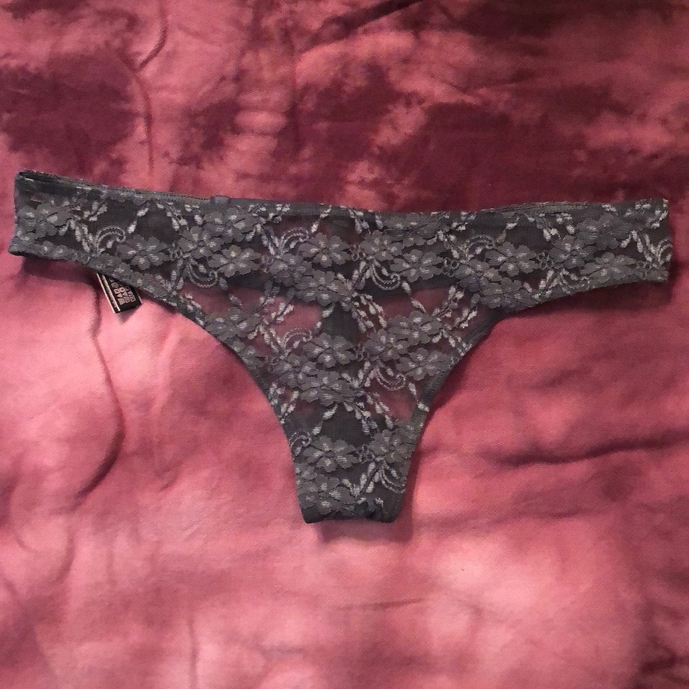 Victoria secret lace thong size medium